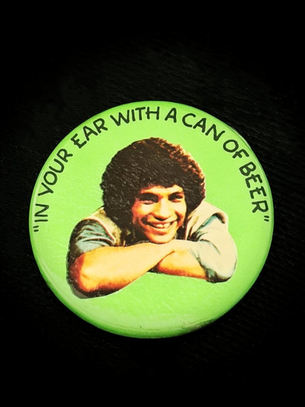 Robert Hedges "Juan" WELCOME BACK KOTTER Button Pin